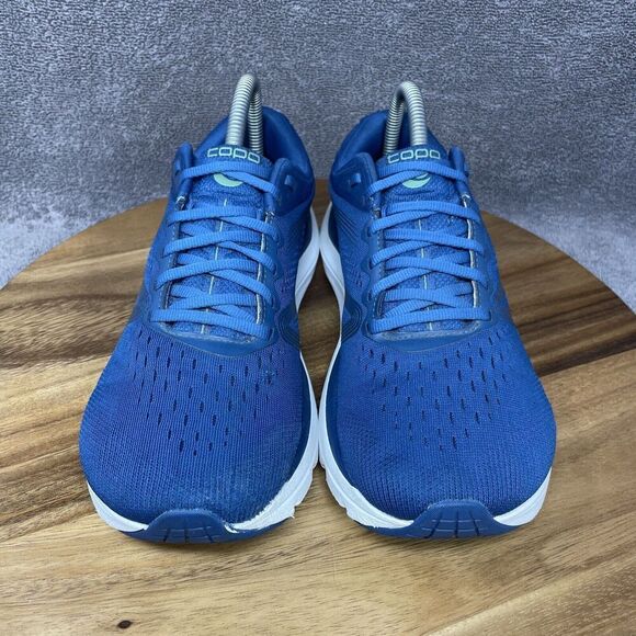 Topo Athletic Womens Magnifly 4 Admiral Blue Teal Wide Toe Running Shoes Size 8 - Picture 2 of 10